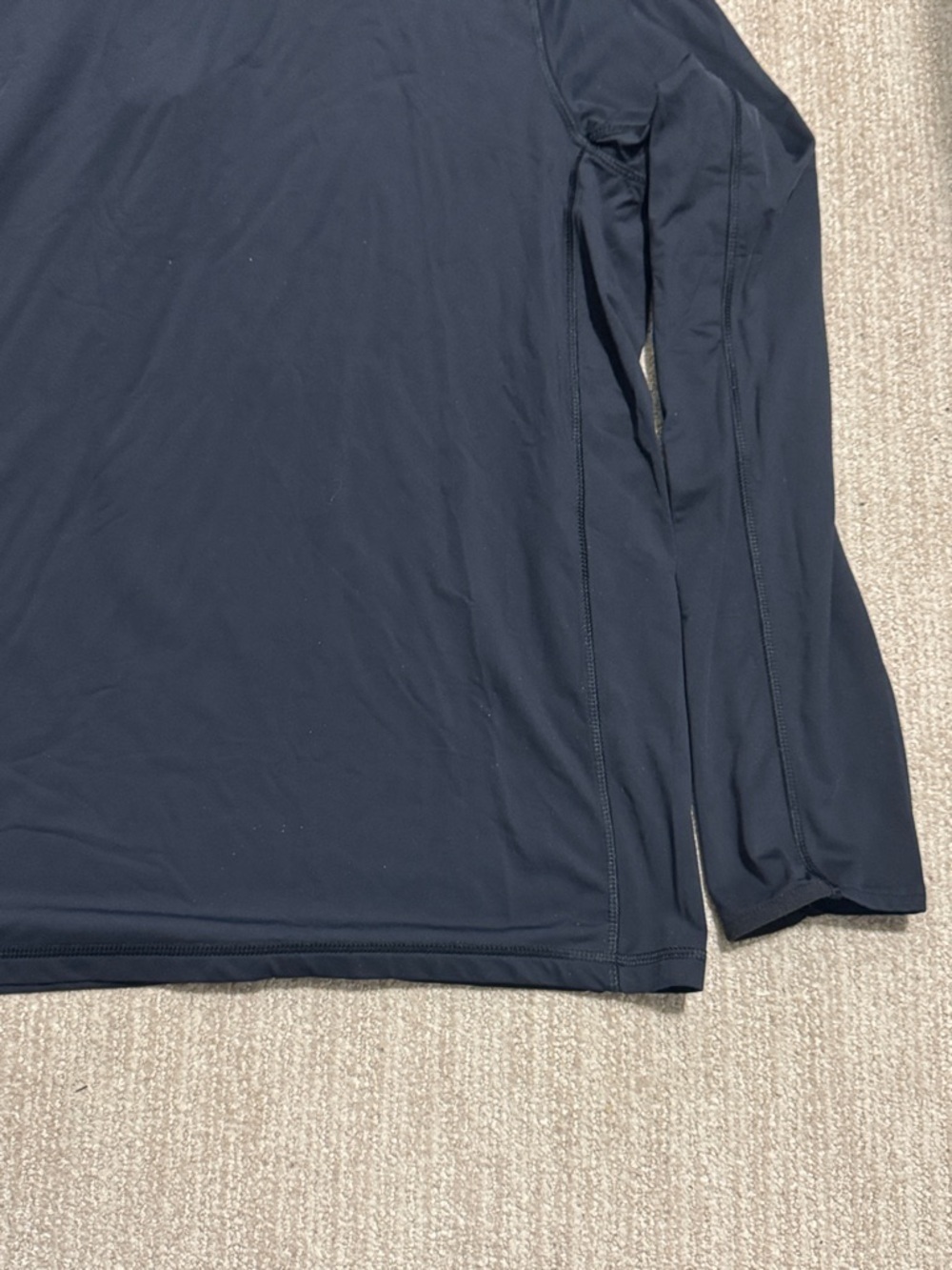 Greyson Tate Mockneck Quarter-Zip Pullover Men's XL Black Golf Performance Top - Picture 11 of 12